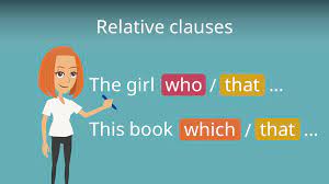 Relative clauses tell us more about people and things: Relative Clauses Relativsatze In Englisch Einfach Erklart Mit Video