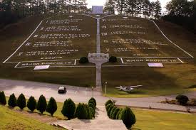 Field Of The Woods Bible Park 1 World S Largest Ten Commandments Trip Need A Vacation Roadside
