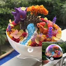 Custom Commission Pokemon Terrarium Etsy Pokemon Terrarium Pokemon Pokemon Craft