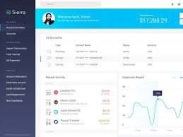 Banking Dashbaord Finance Dashboard Banking Gui Design