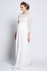 Discover the new arrivals of plissee hochzeitskleider, brautkleider at cocomelody, big discount for plissee hochzeitskleider, brautkleider are going on, quickly delivery and rush order service are. Bodenlanges Umstandsbrautkleid Mit Bustier Und 3 4 Armeln Aus Spitze Und Plissees Unterhalb Der Betonten Empire Li Kleider Hochzeitskleid Empire Kleid Hochzeit