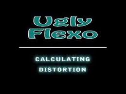 Flexographic Pre Press Calculating Distortion Factors