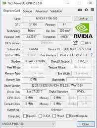 It uses the same pascal p106 gpu with 1280 cuda cores. Flashing P106 Cards