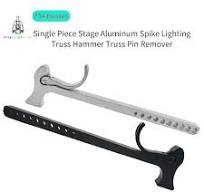 Stage Pin Remover Stage Truss Hammer & Pin Remover Tool - 2-in-1 For 12x12  Truss Assembly Lighting Truss Tool