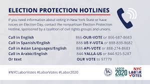 Paid Time Off To Vote And Election Protection New York City Central Labor Council