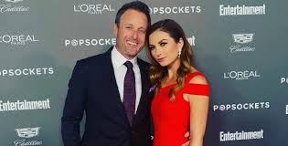 Chris harrison's girlfriend lauren zima promoted to correspondent at entertainment tonight. Bachelor Host Chris Harrison Girlfriend Lauren Zima Red Carpet Debut