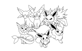 Collection of pokemon coloring pages umbreon (19). Shiny Umbreon Coloring Page