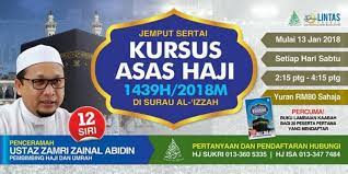 Selain itu anda juga boleh mendaftar haji di uniteller bank islam. Kursus Asas Haji Di Surau Al Izzah 2018 Event Islamicevents My