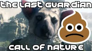 The Last Guardian Trico Makes A Poo Poo Call Of Nature Trophy Achievement Youtube