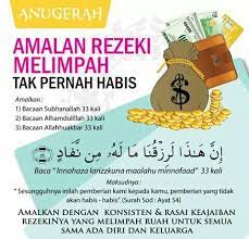 Amalan Rezeki Melimpah Kutipan Pelajaran Hidup Ungkapan Romantis Kata Kata Motivasi