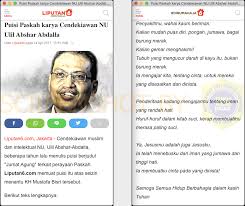 Dalam situs paskah, anda dapat menemukan berbagai artikel paskah (renungan, humor, kesaksian, puisi, tip, dst.) dan multimedia bertema paskah (gambar, khotbah audio, lagu, dan video). Salah Belajar Dari Rumah Tvri Murid Dicekoki Mimbar Katolik Turnbackhoax