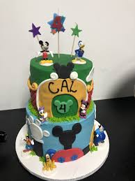 Mickey Mouse Birthday Cake Images For 3 Year Old Boy Mickey Mouse Birthday Cake Birthday Cake Cake Mickey Mouse Birthday Cake