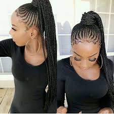 African American Ponytail Hairstyles Black Woman Braids For African American Women Natural Hair Styles Braided Ponytail Hairstyles Braided Ponytail