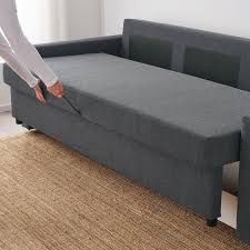 Friheten 3er Bettsofa Hyllie Dunkelgrau Ikea Osterreich In 2020 Sofas For Small Spaces Sofa Ikea Pull Out Couch