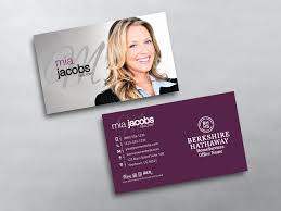 Order Berkshire Hathaway Business Cards Free Shipping Design Templat Realtor Business Cards Real Estate Agent Business Cards Keller Williams Business Cards