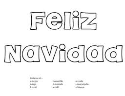 Feliz navidad / merry christmas. Christmas Spanish Coloring Worksheet And Spelling Tree Feliz Navidad