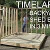 What you'll learn here can save you a fortune and help you create the perfect storage building, garden shed, tool shed, fire wood shed or small barn for your backyard. 1