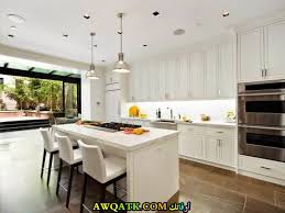 مطابخ دائرية زاوية حرف L و U جدار واحد داخلية متنوعة