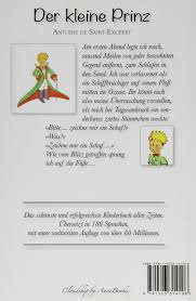 A thousand and one story: Der Kleine Prinz German Edition De Saint Exupery Antoine Fischer Elena 9781503314108 Amazon Com Books