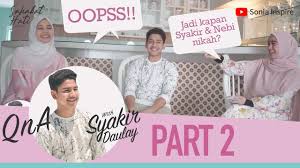 Zikri daulay telah menikah tepatnya pada tanggal 2desember 2018 lalu. Qna Bareng Syakir Daulay No Hoax Kapan Syakir Nebi Menikah Part 2 Youtube