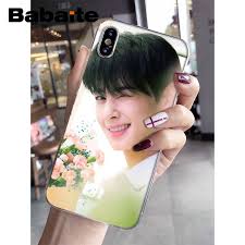 He's really cute and adorable all the time. Babaite Cha Eunwoo Korean Oppa Painted Beautiful Cute Phone Case For Iphone 8 7 6 6s Plus X Xs Max 5 5s Se Xr 11 11pro 11promax Phone Case Covers Aliexpress
