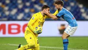 2020 gianluigi donnarumma panini select uefa euro italy ac milan terrace. Napoli Milan Le Pagelle Ibrahimovic 8 Insigne 5 5 La Gazzetta Dello Sport