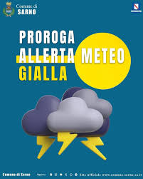 🟡 ALLERTA METEO GIALLA PER TEMPORALI DALLA MEZZANOTTE. 🔔 La Protezione  Civile della Regione Campania ha emanato un avviso di allerta meteo di  colore Giallo valido dalla mezzanotte per tutta la giornata