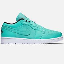 Jordan Air Jordan 1 Retro Low Og Hyper Turquoise Black White Villa Air Jordans Jordans Nike