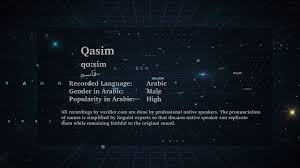 How To Pronunce Qasim قاسم In Arabic Voxifier Com Youtube