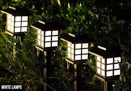 Save money with our latest solar light deals here. Garden Solar Lawn Lamps Grabone Nz