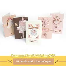 Hand inked make your own greeting card kit. Eno Greeting 15 Cards Flower Paper Craft Diy Blank Card Kit Children Craft Paper Card Gift Pack Buy At The Price Of 4 68 In Aliexpress Com Imall Com