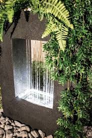 H77cm Milano Rain Water Feature Planter With Lights By Ambiente 149 99 Wasserfall Brunnen Brunnen Garten Terrassenbrunnen