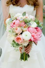 Light pink peonies wedding flowers. 20 Breathtaking Peony Wedding Bouquet