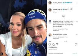 De française is nu samen met julian alaphilippe (links). Les Rares Confidences De Marion Rousse Sur Julian Alaphilip Closer