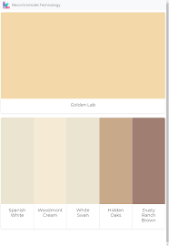 Order premium paintbrushes and rollers online. Golden Lab Spanish White Woodmont Cream White Swan Hidden Oaks Dusty Ranch Brown House Color Schemes Paint Colors Benjamin Moore Perfect Paint Color