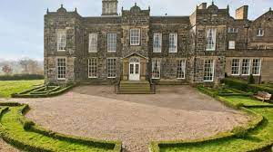 Engraving of kirklees hall from an unknown publication (reportedly produced in the 1820s). Kirklees Hall Yorkshire English Country House British Houses English House