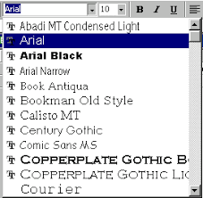 Contains ten different swashes to get a custom look on the words you write. Excel 2000 Fonts Color And Borders