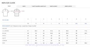 Lacoste Classic Size Chart Bedowntowndaytona Com