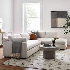 Marin Terminal Chaise Sectional In 2021 Sectional Dining Room Table Marble Chaise