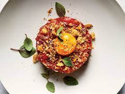Tuna Tartare With Cacciatore Vinaigrette Recipe Recipe Vinaigrette Recipes Wine Recipes Food