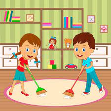 77 free dining room clipart in ai, svg, eps or psd. Child Cleaning Bed Clipart Novocom Top
