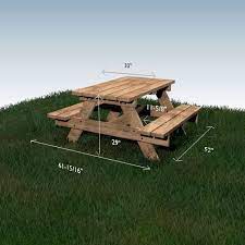 table a pique nique woodself le site des plans de meubles gratuits table de pique nique table de travail en bois plans de meubles