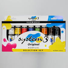 Daler Rowney System 3 Selection Set Of 8 75ml Cass Art Shop with afterpay on eligible items.