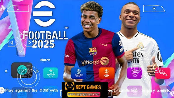 تحميل لعبة PES 2025 PSP — تجربة لعب واقعية على محاكي PPSSPP