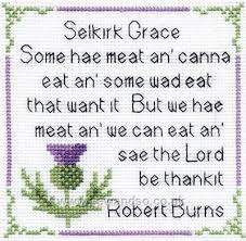 Ah Yes I Grew Up With This In America Robert Burns Scottish Quotes Celtic Cross Stitch