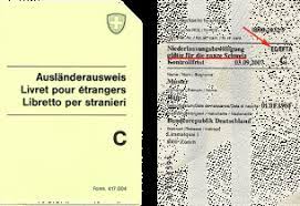 Nach einem dauerhaften aufenthalt in der schweiz von zehn jahren kann ihnen die niederlassungsbewilligung erteilt werden. Ausweis C Eu Efta Niederlassungsbewilligung