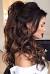 Black Tie Hairstyles Half Up Half Down