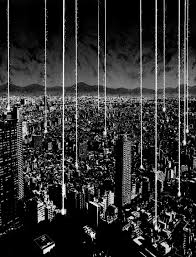 Anime Black And White Background Aesthetic Archillect On Twitter Anime City Art Techniques Paint Background