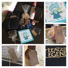 The most common league legends gift material is metal. Put Together A Few Bought And Diy League Of Legends Themed Gifts For My Diygamer Birthday Gifts For Boyfriend Boyfriend Gifts Gamer Boyfriend