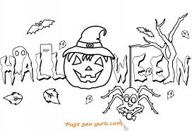 Search through 623,989 free printable colorings at getcolorings. Happy Halloween Pumpkin Scary Coloring Pages Free Kids Coloring Pages Printable